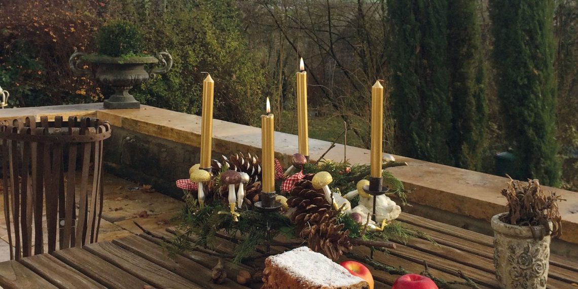 Weihnachtliches Apfelbrot