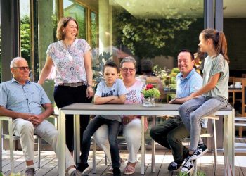 Urlaub mit Frühstück im Grünen