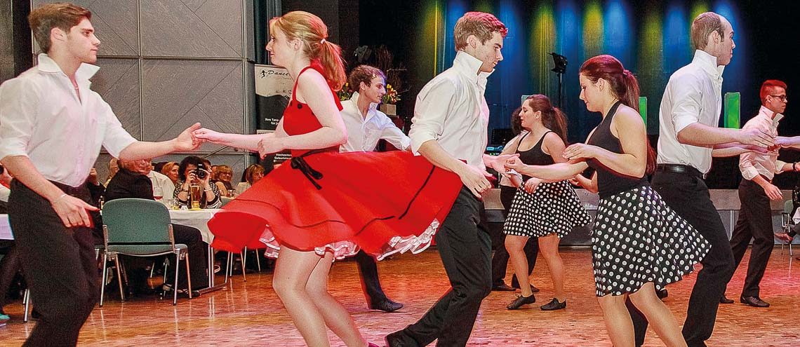 Herbstsaison ist Tanzsaison