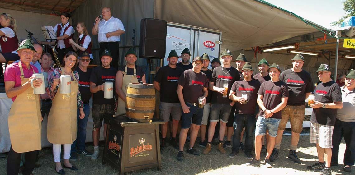 In zwei Wochen strömen alle wieder nach Meimsheim zum Blasenbergfest