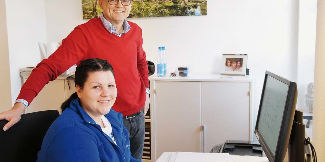 Bestens organisiert zum Wohle seiner Klienten