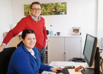 Bestens organisiert zum Wohle seiner Klienten