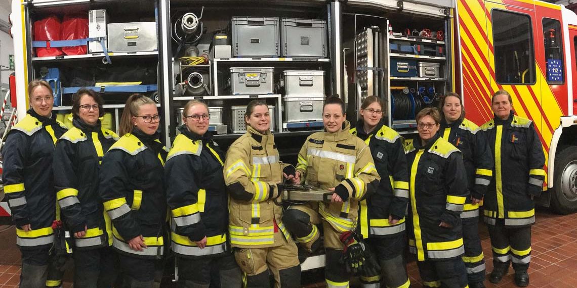Mit Kameradschaft & mit Frauenpower retten, löschen, bergen und schützen
