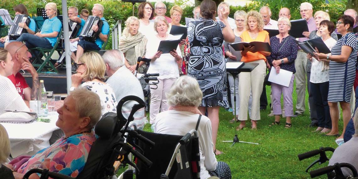 Sommerfest: Musik schafft Frieden
