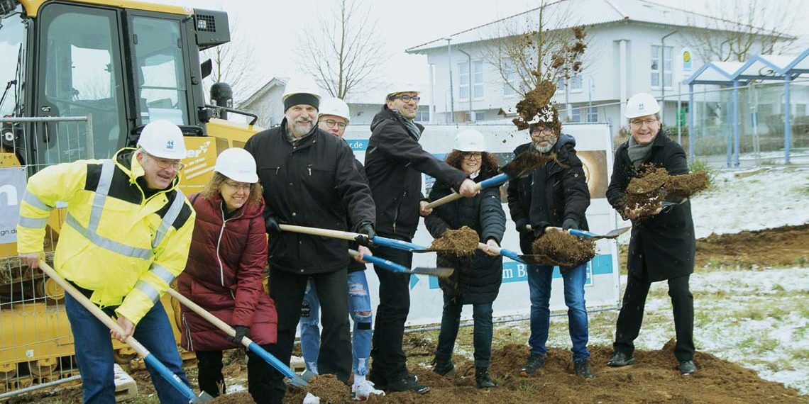Spatenstich auf der Zimmerer Höhe