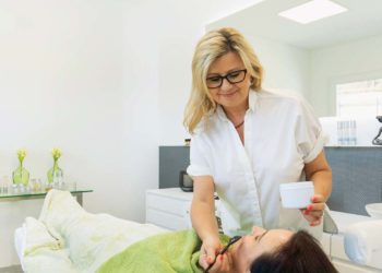 Gesunde und strahlende Haut