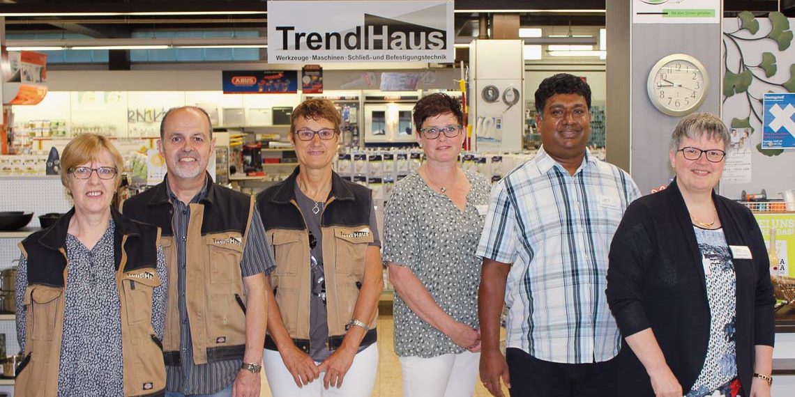 Neue Strukturen erwarten die Kunden im TrendHaus/Atempause