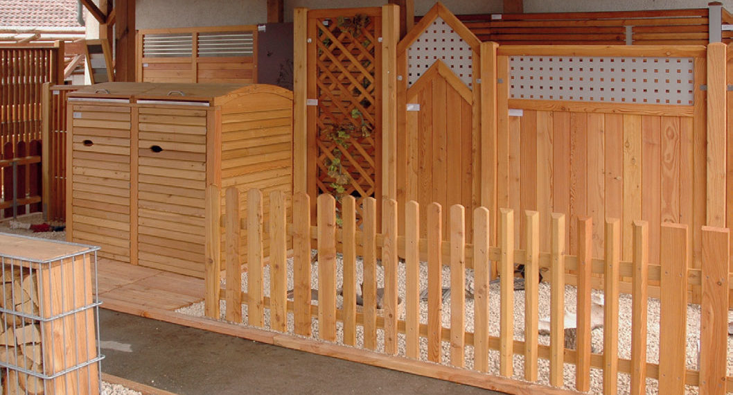 Montage von Holz- & Metallzäunen