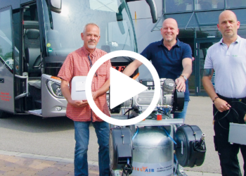 Im Video: Desinfektion durch 3D-Vernebelung