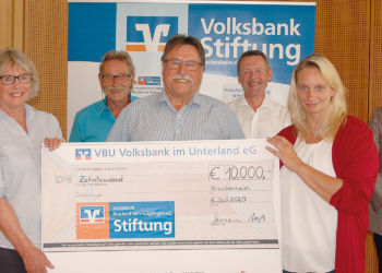 Geldsegen dank Volksbank-Stiftung