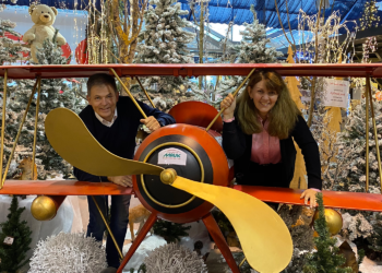 Stimmungsvolle Atmosphäre im Gartencenter