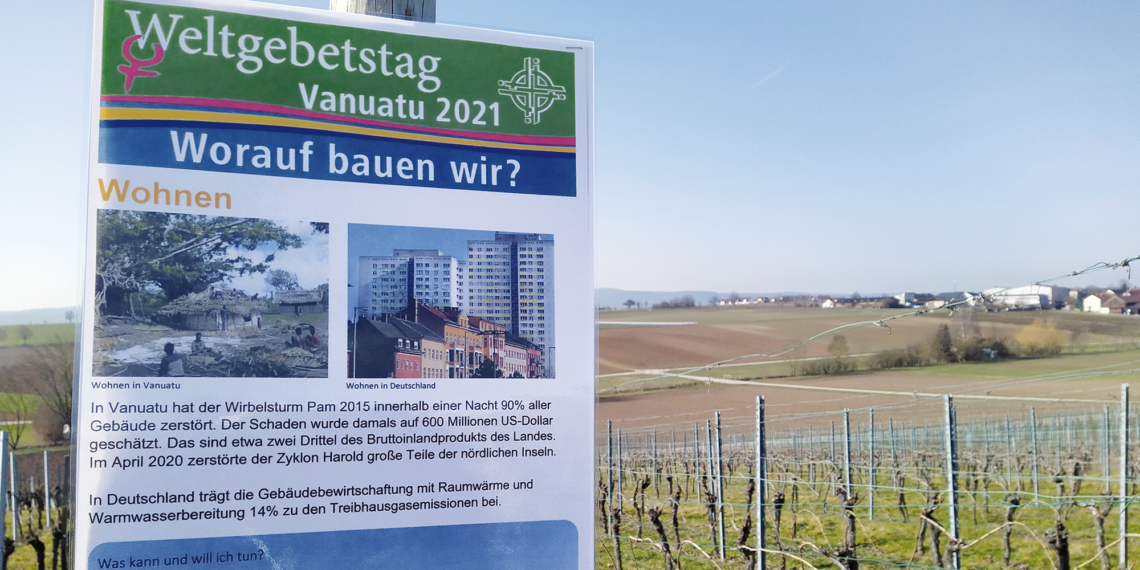 Ein Gebet wanderte über 24 Stunden lang um den Erdball …