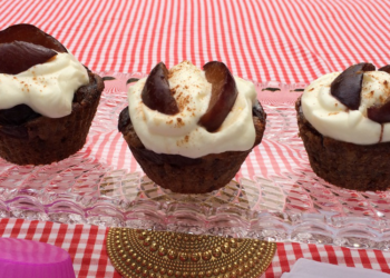 Saftige Zwetschgen-Cupcakes